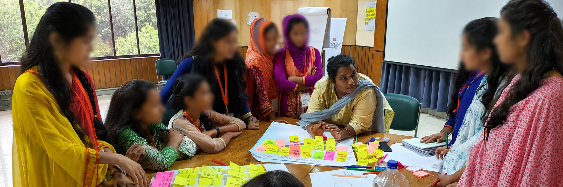 Focus group with girls in Bangladesh